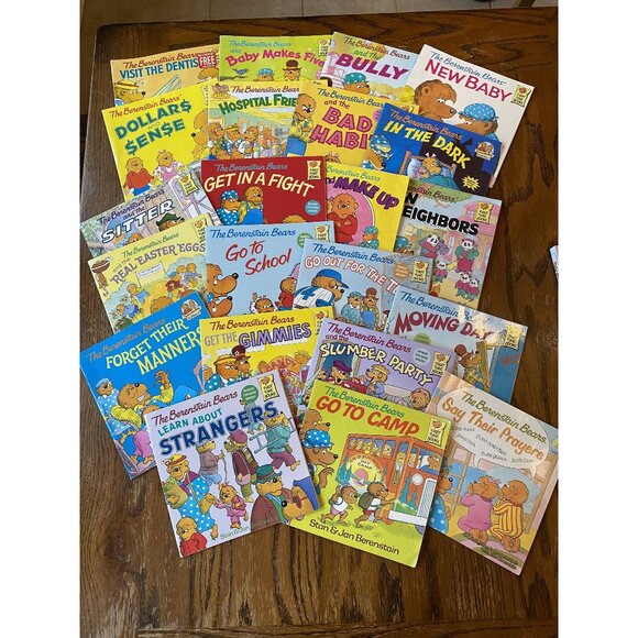 The Berenstain Bears Children Books - Stan & Jan Berenstain Huge Lot 24 First Ti - Picture 1 of 6